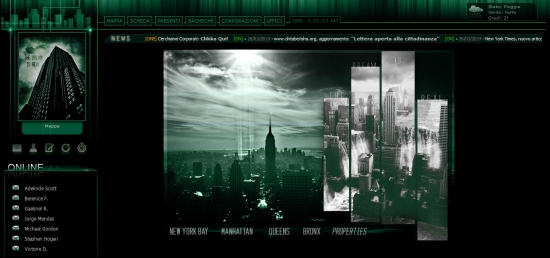 Awakening New York Mappa