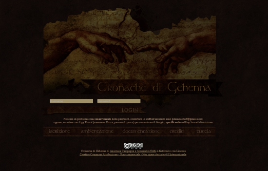 Cronache di Gehenna - Home Page
