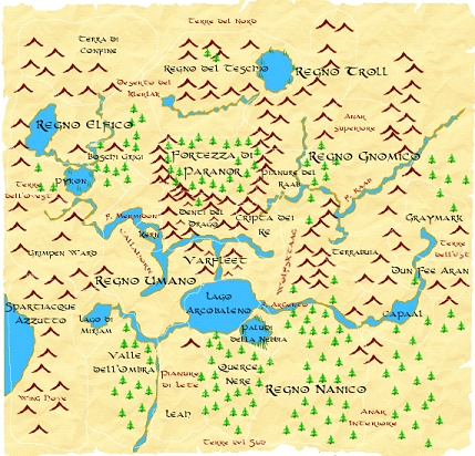 Mappa Era di Mezzo
