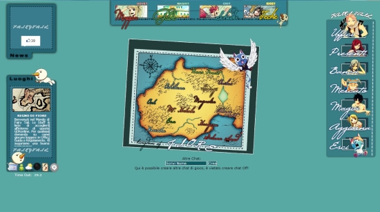 Fairy Tail Universe Mappa