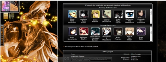 Fantarsya Personaggi