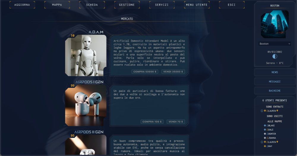 Lo Snodo Sci-Fi Rpg