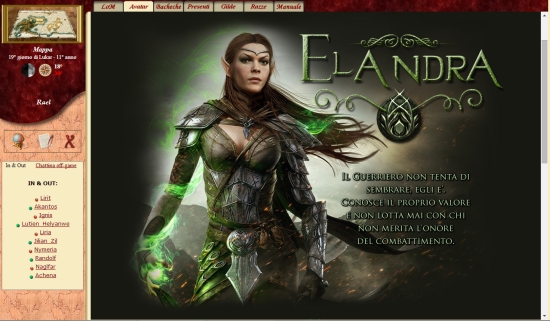Legacy of Magic Personaggio