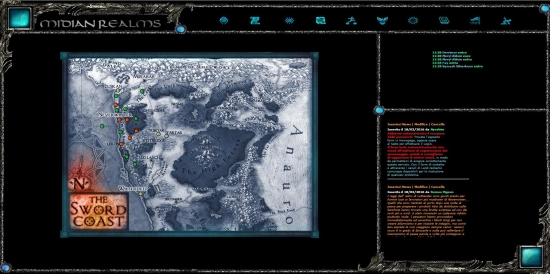 Midian Realms - Mappa