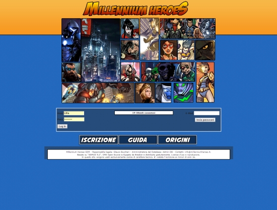Millennium Heroes GDR - Home Page