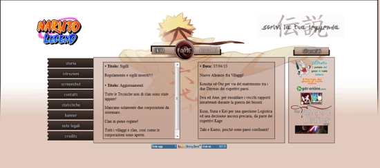 Naruto Legend Gdr - Home Page