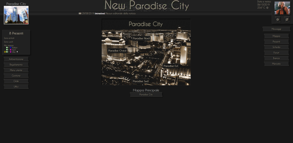 New Paradise City - Mappa