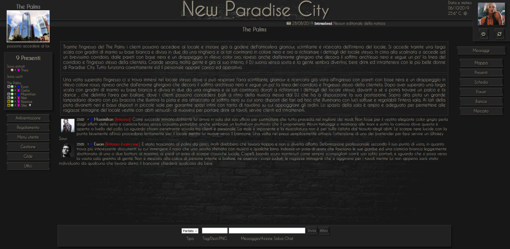 New Paradise City - Play by Chat