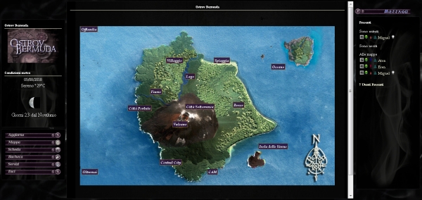 Ostrov Bermuda - Mappa
