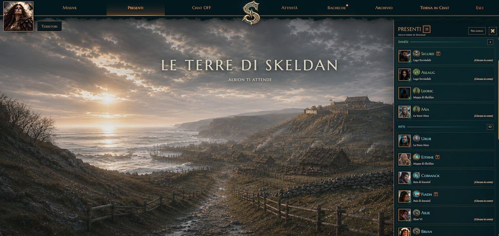Skeldan Play by Chat