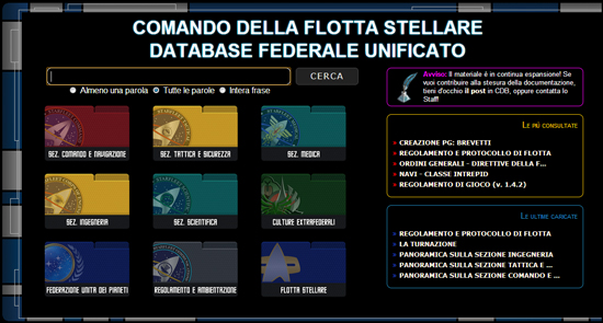 Star Trek Federation Comando di Flotta