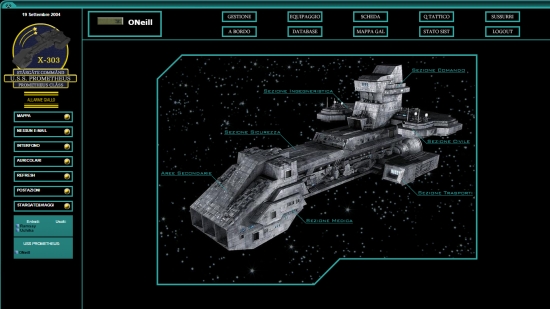 Stargate Command Online - USS PRometheus