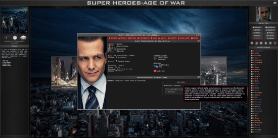 Superheroes: Age of War - Profilo Personaggio