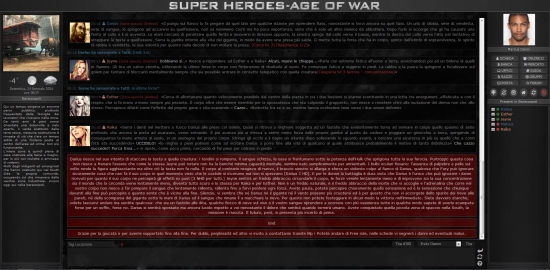 Superheroes: Age of War - Chat