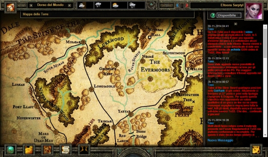 Tales of the Silver Sword Mappa