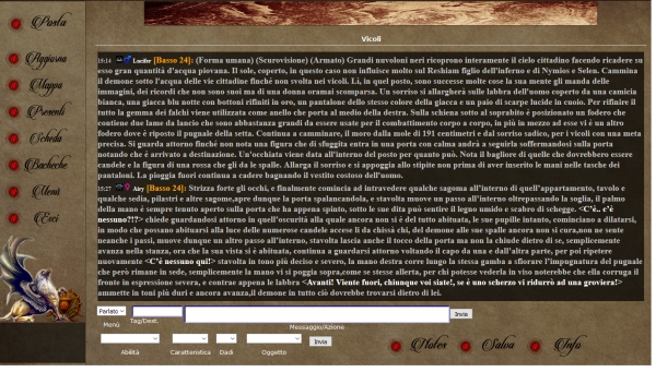 True Calling GdR - Chat di gioco