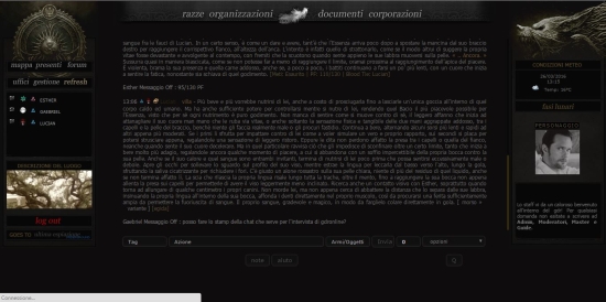 Ultima Espiazione - Chat di Gioco