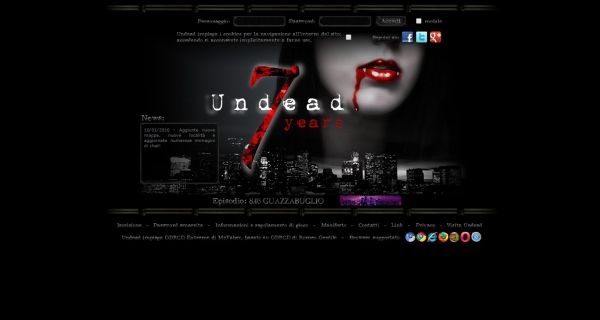 Undead - Home Page