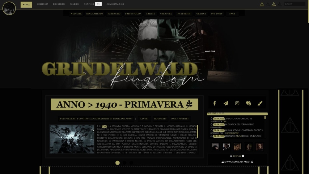 Wizarding War - Grindelwald Kingdom