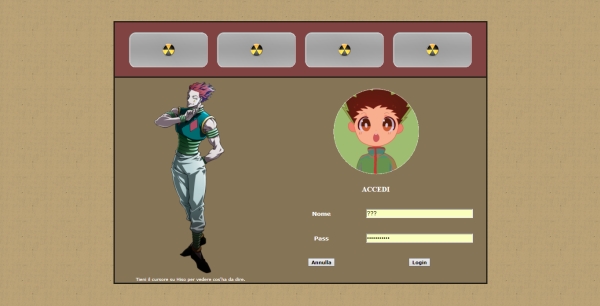 Eternal Dream: Hunter X Hunter Story - Home Page