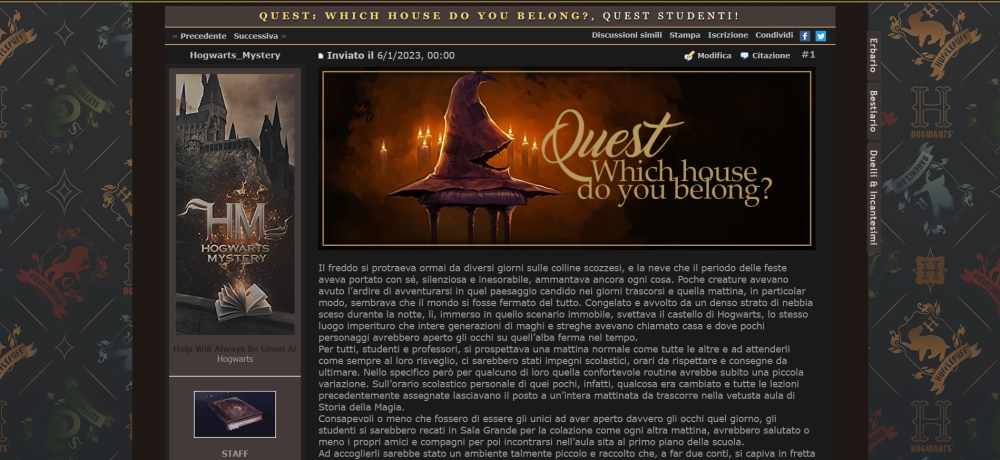 Hogwarts Mystery Gdr Forum
