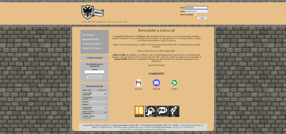 Lubecca Gioco di Ruolo