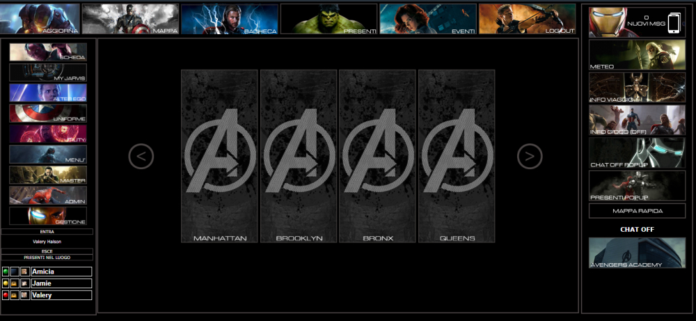 New York Heroes Reborn - Avengers Academy - Mappa