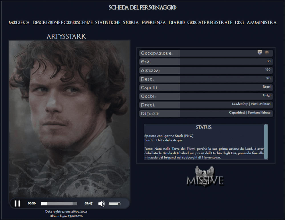 The Eyrie GdR Online