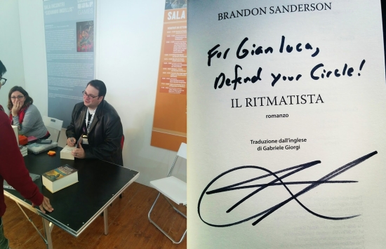 Brandon Sanderson- Lucca 2016