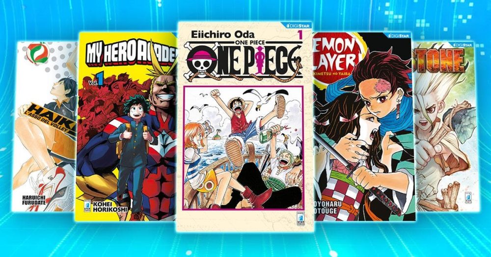 Quali sono i fumetti manga pi letti in Italia?