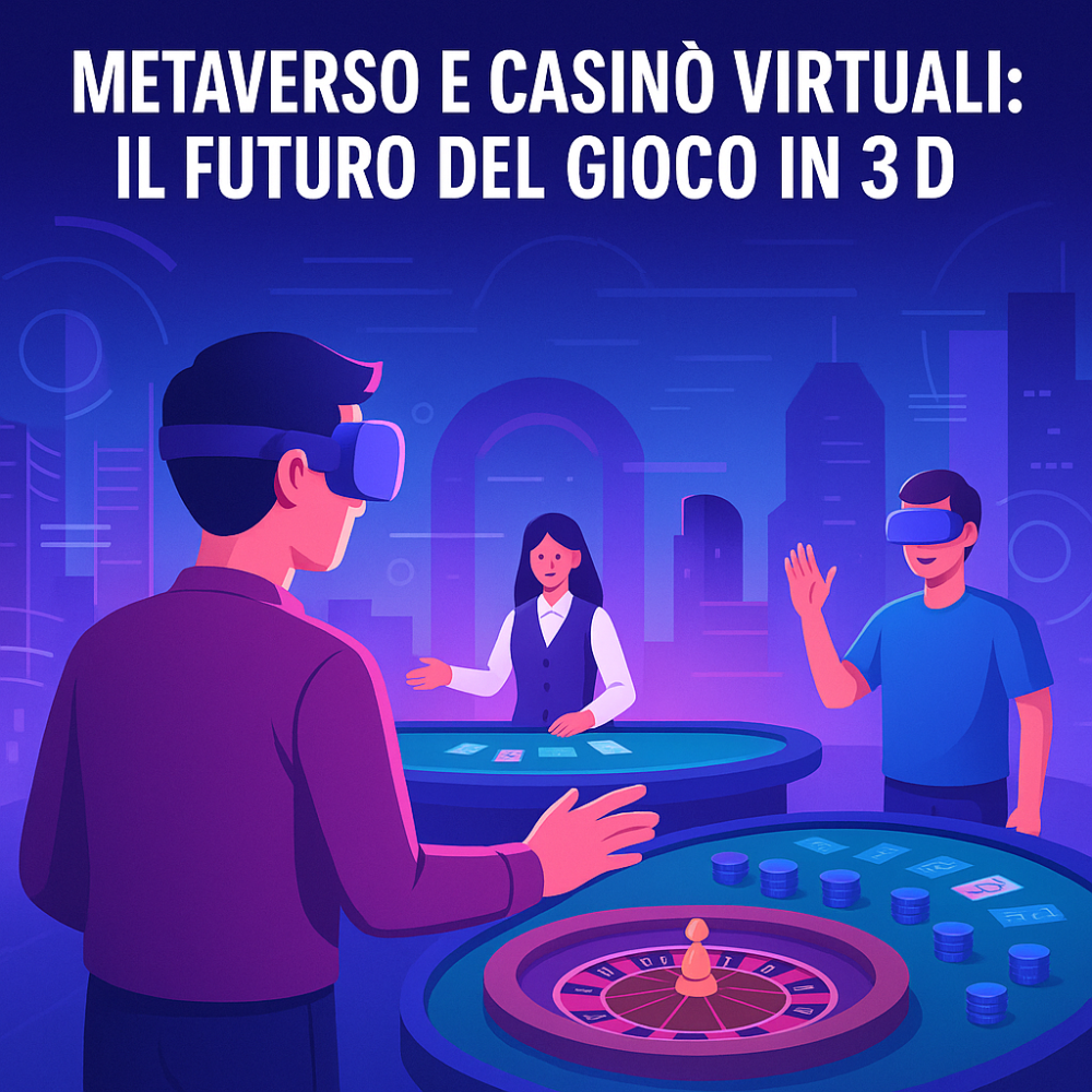 Metaverso e Casin Virtuali: Come Sar Giocare in 3D nel Prossimo Decennio

