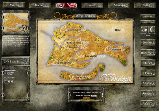 Nox Venetiae Mappa