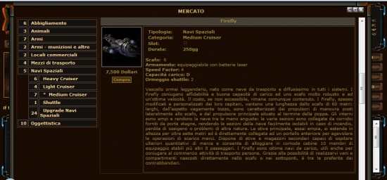 Ballad of Serenity - Mercato
