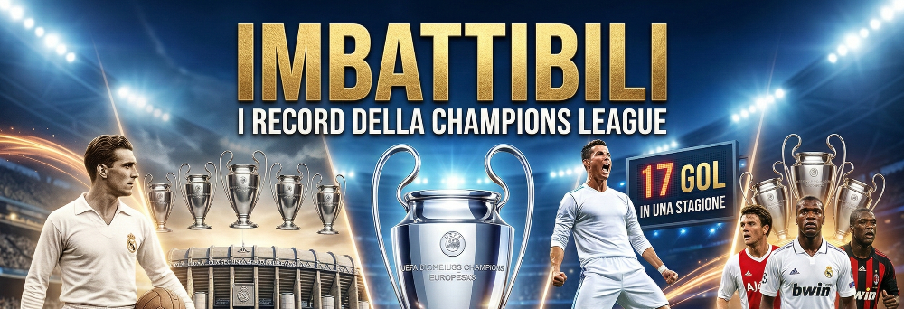 I record imbattibili della Champions League: la guida