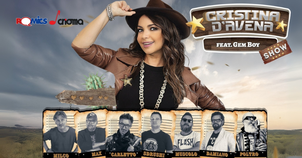 Cristina D'Avena e i Gem Boy Romics 35