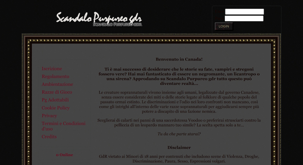 Scandalo Purpureo Gdr