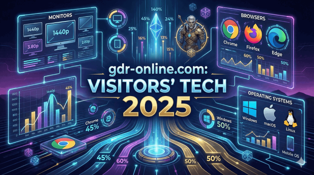 Statistiche tecniche Gdr-online 2025