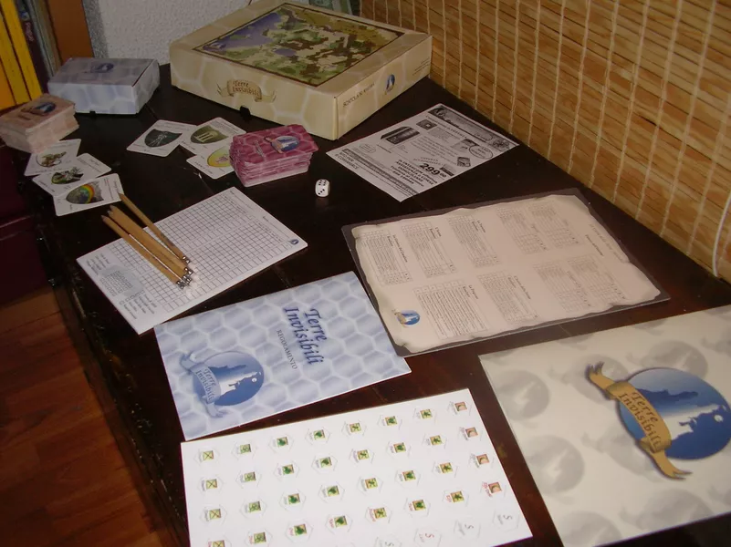 Terre Invisibili Boardgame
