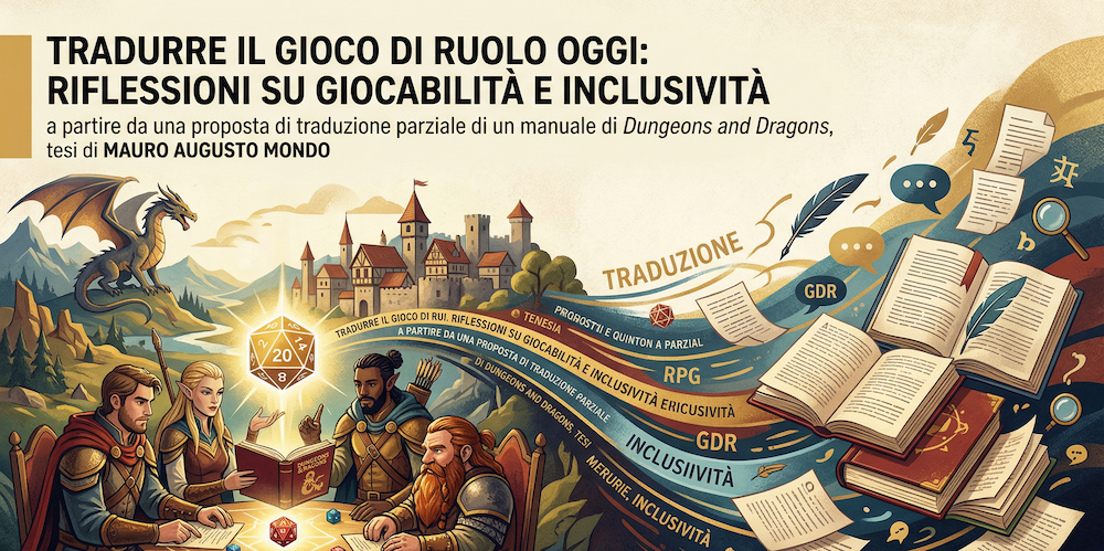 Tradurre il gioco di ruolo oggi