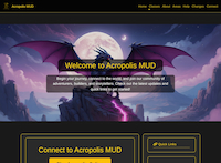 Acropolis MUD - Screenshot Multi User Dungeon