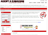 Adopt a Canadian - Screenshot Cartoon