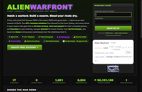 Alien Warfront - Screenshot Browser Game