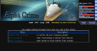 Alpha Crime - Screenshot Battaglie Galattiche