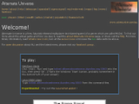 Alternate Universe MUD - Screenshot Multi User Dungeon