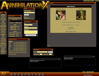 Annihilation X - Screenshot Browser Game