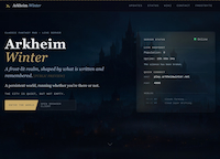 Arkheim Winter - Screenshot Multi User Dungeon