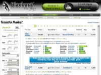 Blackout Rugby - Screenshot Altri Sport
