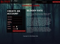 Bloody Fate - Screenshot Vampiri