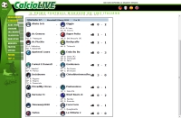 CalcioLive - Screenshot Calcio