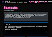 Chatsubo - Screenshot Multi User Dungeon